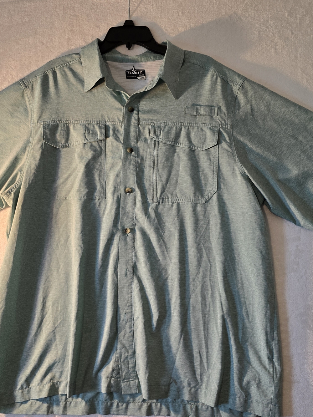 Habit  Fishing Shirt Mens Solar Factor 40+ Size XL